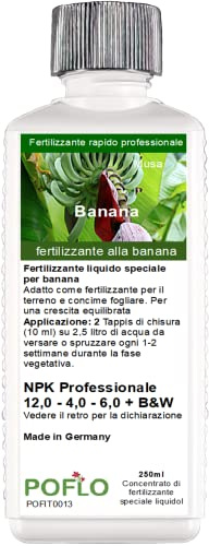 POFLO Fertilizzante Hightech per Piante di Banana (250 ml)