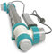 Premium UVC Klärer Wasserklärer mit UV Lampe Teichklärer Entkeimungsgerät für Schwimmbecken und Pool Vorklärgerät Effizient Umweltfreundlich Sauber Klares Wasser (75W Duplex (Salzwasser))