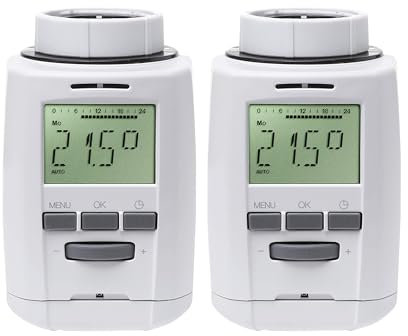 Testa Termostatica Digitale TTD101, Termostato da Radiatore per riscaldamento, passo M30*1,5 mm, programmazione settimanale e giornaliera (2)