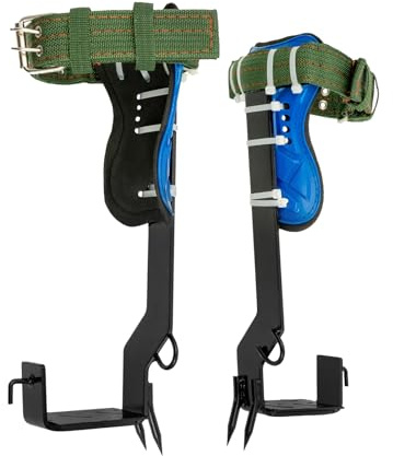 Équipement d'escalade d'arbres, crampons, escalade d'arbres, chaussures d'escalade d'arbres, crampons, crampons pour arbres, crampons antidérapants pour arbres, kit forestier pour camping en forêt