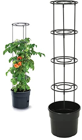 Tomatodlingskruka – växtstöd odlingskruka – 116,5 cm högt tomatstöd