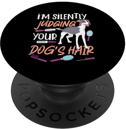 Hundepflege lautlos beurteilen PopSockets mit austauschbarem PopGrip