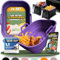 KNUSPERLIEBE® Set of 2 Silicone Moulds Foldable for Airfryer, Hot Air Fryer, BPA-Free, Accessories Ninja Foodi Max Dual Zone AF400EU AF451 AF400EUCP SL400EU AF300EU Silicone Insert Air Fryer Acessory