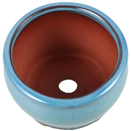 BEBEMOKO Maceta Decorativa para Suculentas Maceta De Escritorio Drenaje Diseño Delicado para Interiores y Exteriores para Plantas Verdes y Decoración del Hogar