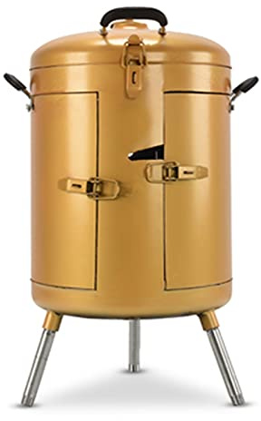 Barbecue Home - Barril grueso respetuoso con el medio ambiente para barbacoa sin humo, para exteriores, horno de pollo a la parrilla