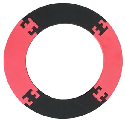Bordo Per Freccette - EVA, Anello Per Freccette, Riduzione Del Rumore | Anello Di Protezione Da Parete Resistente All'usura Per Barra Con Punta In Acciaio Morbido, Sala Giochi, Seminterrato, Casa, Int