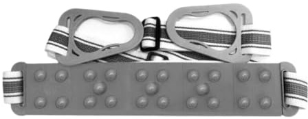 QLoztyse Cintura per Fianchi Regolabile Roulant, Attrezzatura Fitness, Cintura Massaggiante Roulant per Allenamento, Palestra Domestica, Bo
