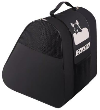 Tdoutop Bolsa para Patines de Ruedas Bolsa Deportiva de Piezas Tela Oxford Impermeable para Patines de Ruedas, Línea de Patines Y Accesorios Fácil de Tra
