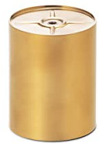 höfats - Elevación de giro 90 oro - aumenta la chimenea de mesa de alta calidad y giro de 9 cm - de acero inoxidable - Solo para uso exterior - Accesorios para chimenea de etanol spin