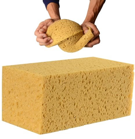 Esponja de limpieza de coche, esponja extra grande, esponja de lavado de coche, esponjas grandes multiusos para limpieza, esponjas para platos, azulejos, barco, esponja de fácil agarre para cocina,