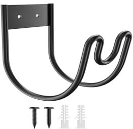 Changyeah Support mural pour tuyau d'arrosage,Support de tuyau d'arrosage, support de tuyau d'arrosage, support de tuyau d'arrosage avec vis pour câble d'extension de tuyau d'arrosage