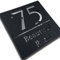 Plaque de numéro de maison en acrylique noir creux 3D personnalisable avec nom de rue | Source moderne | Plaque d'adresse de magasin | Plaque d'adresse personnalisée