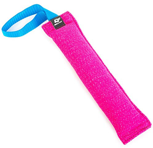 Bull Fit Baumwolle-Nylon Beisswurst für Hunde, 30 cm mit Handschlaufe - Sehr Robustes Hundespielzeug für Training IGP IPO Schutzhund, Hundesport, Tauziehen und Zerrspiele mit Hund