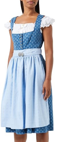 Stockerpoint Dirndl Fanny Vestito per Occasioni Speciali, Blu Scuro, 50 Donna