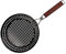 BBQ Grillkorb mit klappbarem Holzgriff Antihaft Grillkorb Bratpfanne für Outdoor Grill Gemüse Fische