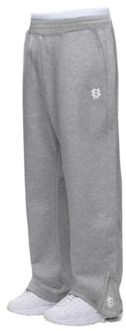Joggingbyxor, herr, baggy sweatpants Y2K breda bomull, joggingbyxor, dam, elastisk midja, vida ben, sportbyxor, långa sweatpants, män, varma streatwear, sweatbyxor, sportbyxor med fickor