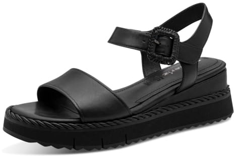 Tamaris sandale femme à talon compensé