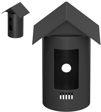 honecumi Silikonhülle für Ring Outdoor Cam/Stick Up Cam – wetterfeste Schutzhülle mit Dachdesign, UV- & Regenschutz, ideales Zubehör für Ring Outdoor Sicherheitskamera Außenkamera