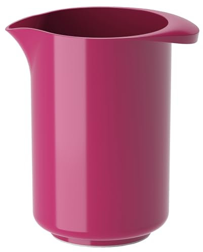 Rosti Classic Rührbecher 1,25 Liter, Rührschüssel & Mixbecher, Geeignet für Spülmaschine, Mikrowelle und Gefrierschrank, Beetroot