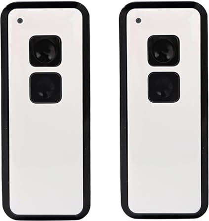 Novoferm Mini-Novotron 522 Émetteur portatif pour télécommande 433,92 MHz Porte de garage NOVOFERM NOVOTRON 502 MAX43-2, MINI-NOVOTRON 522 Émetteur manuel pour ouvre-porte de garage 2 pièces