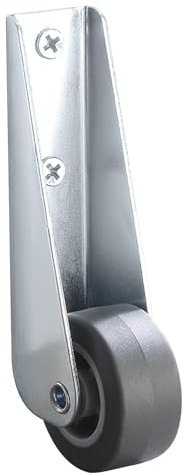 Rotelle industriali, Rotelle per carichi pesanti - Ruote girevoli con staffa lunga,Rotelle scorrevoli e silenziose, rotelle montaggio laterale per vari tipi di mobili