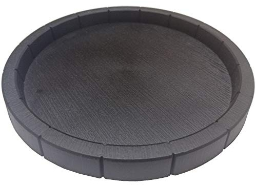 Fuongee Reptile Feeding Dish Bowl Food and Water Bowl Tortoise Dish Reptile Tank Decor, Dia 6.7 Inches, Round
