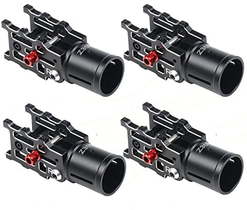 JMT Z16/Z22/Z30 CNC Aluminum Folding Arm Tube Joint DIY for Dia 16mm/30mm Automatic Auto RC Quadcopter Hexacopter Multi-Rotor (4PCS Z30)