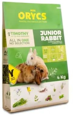Miniorycs Alimento Natural para Júnior Conejo 4 kg