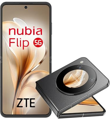 ZTE Smartphone Nubia Flip 5G 8GB 256GB Snapdragon 7 Gen 1 Negro