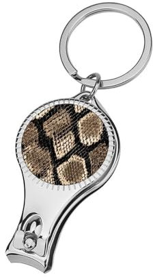 Elegant Snake Skin Pattern Nail Clippers Toenail Clipper Cutters Professional Nail Trimmer Nail Cuticle Cutter for Women Men