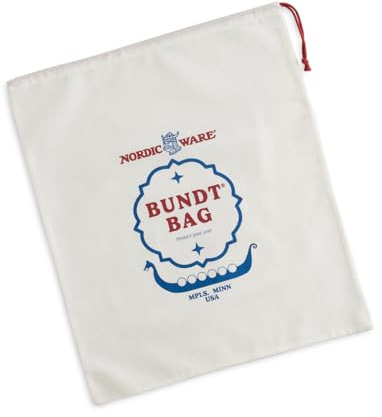 Nordic Ware 01128 Sacchetto per Stampo, Tessuto, Beige, 46.99 x 33.9 x 0.63 cm