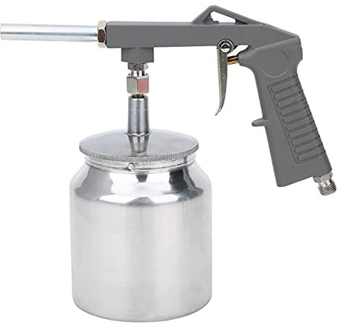 Air Paint Spray Gun, 120 PSI High Pressure Aluminum Alloy Pneumatic Spray Gun Air Paint Sprayer for Automobile Wall Cars Trucks Spraying PS‑6