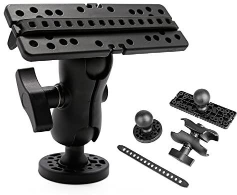 MDEOOSKY Universal Fisk Finder Mount Base, kompatibel med Garmin GPSMAP & Striker-serien, justerbar, båt- och kajakfäste