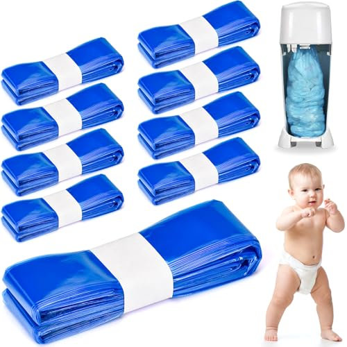 Gigmeta 9 Ersatz-Windelbehälter, Nachfüllbeutel für Windeleimer, kompatibel mit AngelCare & Litter Locker & Tommee Tippee