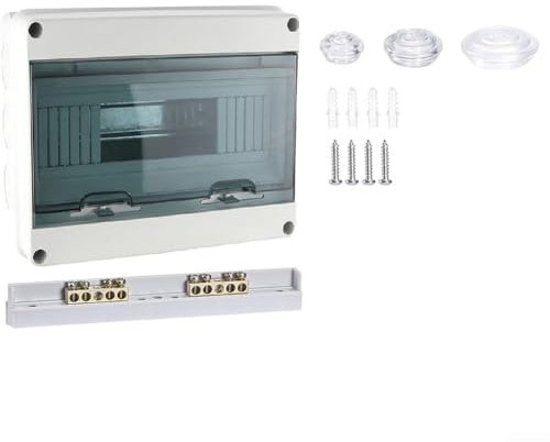 Robust 12 Way Distribution Box for Outdoor Installations and Maintenance