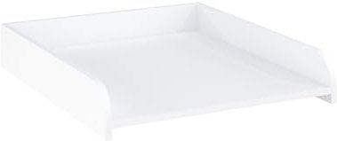 Shefa Kids Wickelaufsatz 600 für Waschmaschine, Weiß - Platzsparende Wickelkommode mit hohen Schutzkanten