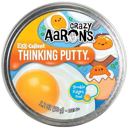Crazy Aarons Egg-Cellent Thinking Putty - Tillverkad i USA