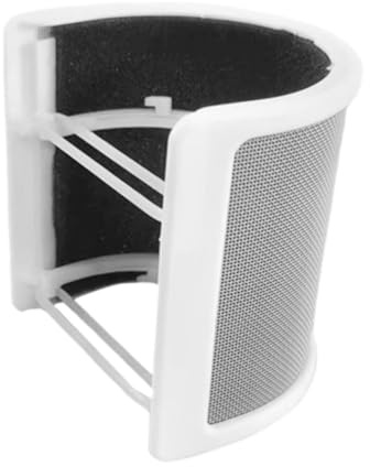 SHINEOFI Microfono Shaped Copertura Parabrezza Per Protezione Antivento e Riduzione Rumore Accessorio Elegante Per Registrazioni e Performance Live