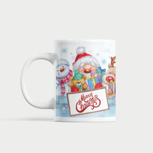 Gesar Tazza Merry Christmas - Buon Natale - Ottima Qualità - Regalo e Idee per il Natale