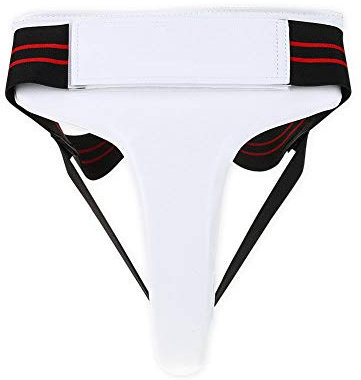 Yosoo Health Gear Damen Tiefschutz, Schrittschutz Taekwondo Boxen Karate Jockstrap Sanda Training Tiefschutz Kampfsport Cup Sparring Jock Strap(L)