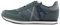 Emporio Armani Men Rio, Essential, Side Logo Sneaker, Green Night Sky, 8.5 UK