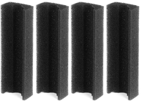 TARARIUM CTUV-H6F Aquarium Filter Sponge Replacement Filters 4 Pack CTUV-H6F-800A, Coospider-repta CTUV-H6F-AQ028