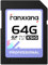 fanxiang SD Card 64GB, SDXC Memory Card, UHS-I, V30, Class 10, Up to 100MB/s, High Speed for 4K UHD Video, DSLR Camera, and Full HD Recording