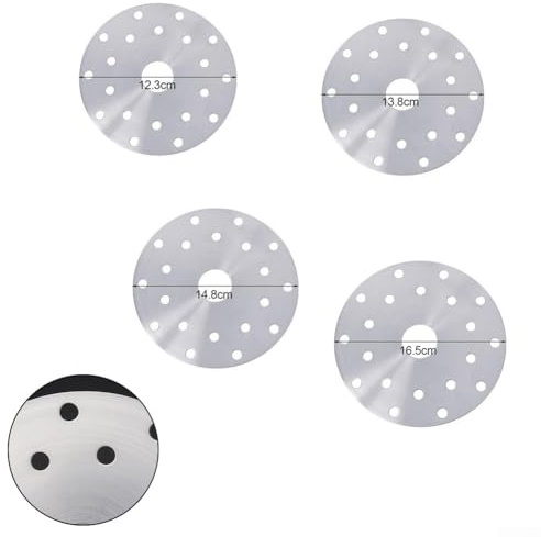 Stainless Steel Converter Disk for Induction Cooktop Heat Guide Plate to Enable Non Induction Cookware Use on Magnetic Stovetops (16.5cm)