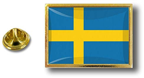 Akachafactory pin flaggstift flaggor knappstift nål samlare Sverige