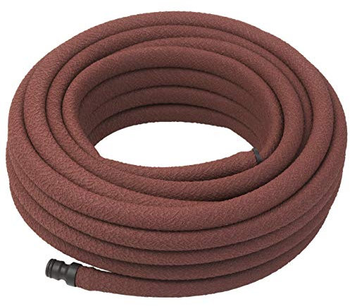 Meister Perlschlauch 12,7 mm (1/2 Zoll) -15 m Länge-Zur schonenden Bewässerung Kleiner Flächen-Ober-& unterirdisch verlegbar-Wassersparend/Schwitzschlauch/Bewässerungsschlauch / 9921920, braun