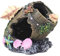 BSTCAR Aquarium Deko Höhle, Aquarium Zubehör Dekoration Harz Aquarium Ornaments Kleine Garnele Fisch Schildkröte