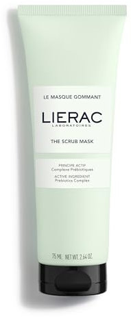 Lierac Maschera Esfoliante, Purificante e Levigante Viso, per Tutti i Tipi di pelle, Formato da 75ml