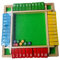 Sharplace 4 Farben 8 Würfel Shut The Box Spiel 4 Spieler Würfelspiel, Brettspiel aus Holz, Holz Mathematik Lernspielzeug, Brettspiel Mathespiele für Erwachsene Kinder Unterhaltsames Spiel, Mehrfarbig