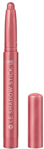 L'Oréal Paris - Crayon Fard à Paupières Multi-Usages - Formule Gel Agréable - Longue Tenue Jusqu'à 20H - Fini Lumineux - Paradise Shadow Stick - Couleur : 118 Cloudy Rose - 1,4 g